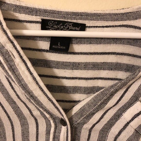 Lucky Brand Striped Long Sleeve - Picture 5 of 8